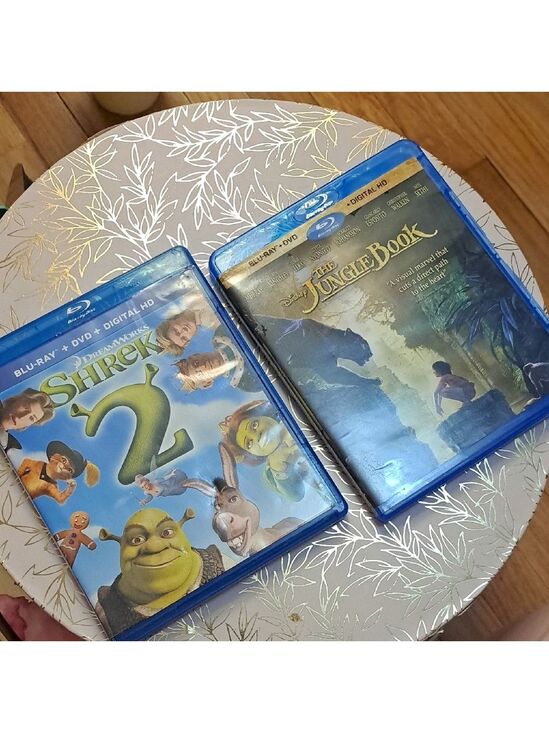 Disney Other - Disney Blu-ray Discs with Blue Cases